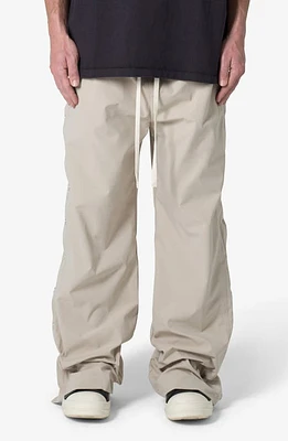 mnml Oversize Side Snap Nylon Pants Tan at Nordstrom,