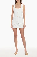 Amanda Uprichard Kya Sleeveless Romper Minidress at Nordstrom,