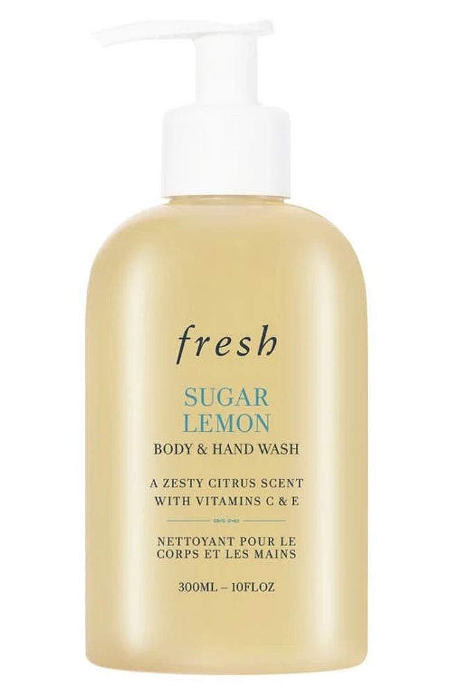 Fresh Sugar Lemon Body & Hand Wash at Nordstrom, Size 10 Oz