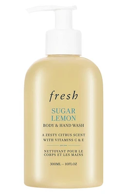 Fresh Sugar Lemon Body & Hand Wash at Nordstrom, Size 10 Oz