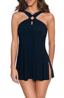 Magicsuit Beverly Skirted One-Piece Swimsuit Black at Nordstrom,