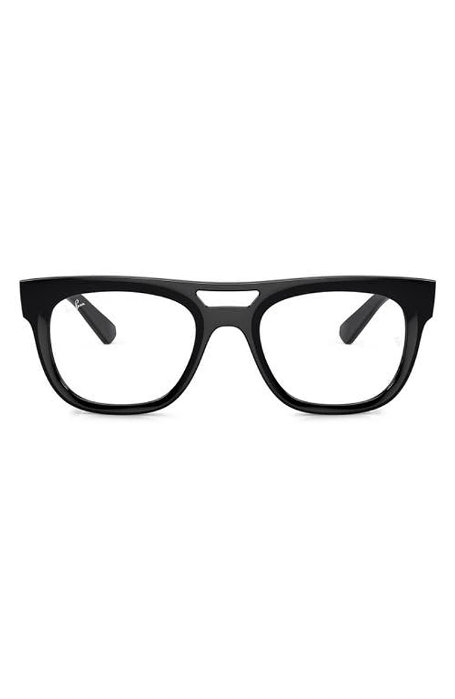 Ray-Ban Phil 54mm Square Optical Glasses in at Nordstrom