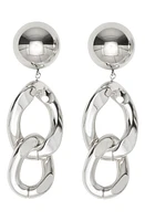 st. Moran Jagger Drop Earrings in Silver at Nordstrom