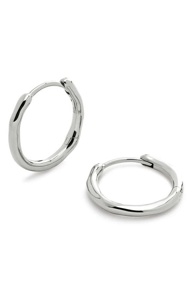 Monica Vinader Siren Muse Sterling Silver Hoop Earrings at Nordstrom