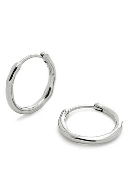 Monica Vinader Siren Muse Sterling Silver Hoop Earrings at Nordstrom