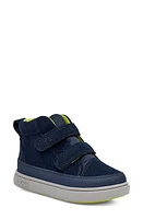 UGG(r) Kids' Rennon II Waterproof High Top Sneaker in Concord Blue at Nordstrom, Size 6 M