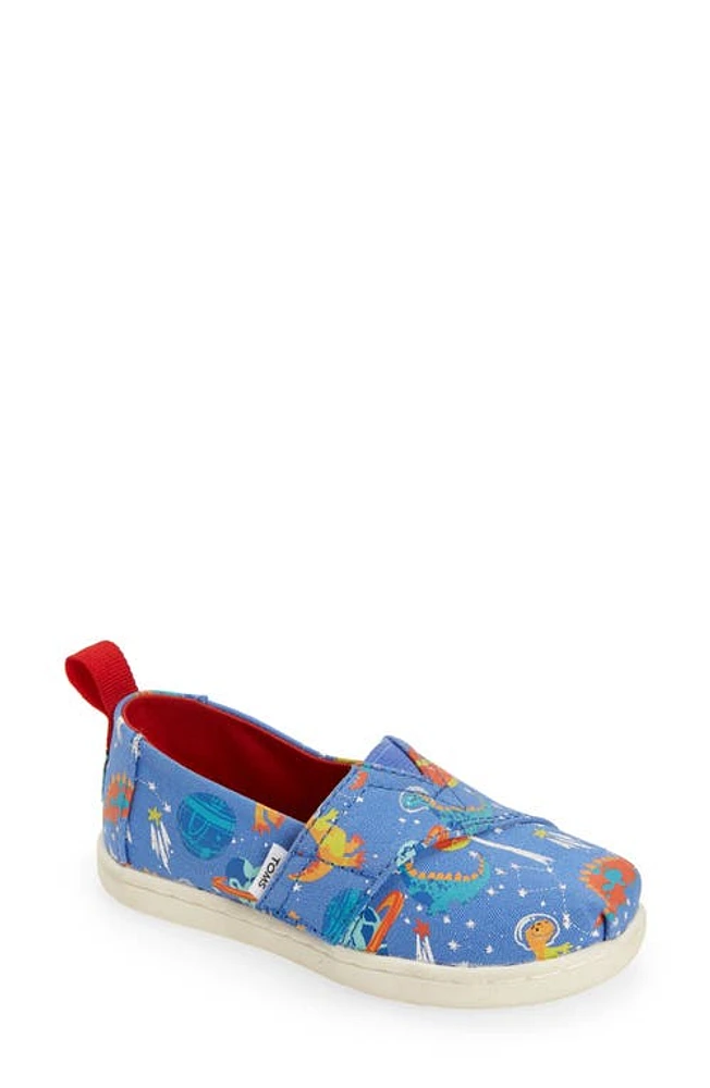 TOMS Kids' Alpargata Slip-On Sneaker in Blue at Nordstrom, Size 4 M