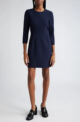 Veronica Beard Hayek Minidress Navy at Nordstrom,