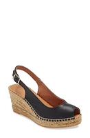 Toni Pons Croacia Espadrille Wedge Leather at Nordstrom,