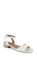 Splendid Gina Ankle Strap Sandal Snow at Nordstrom,