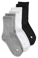 zella CREW SOCK 3PK White Multi at Nordstrom,