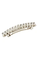 L. Erickson Ziva Crystal Barrette in Crystal/Silver at Nordstrom