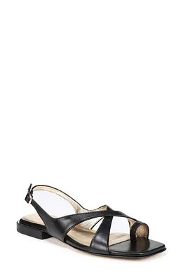 27 EDIT Naturalizer Nikki Slingback Sandal Black Leather at