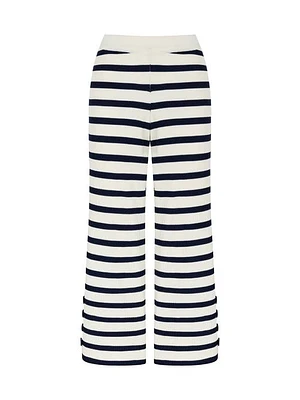 Nocturne Striped Knit Pants in Multi-Colored at Nordstrom