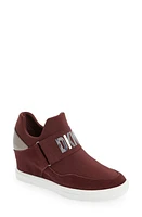 DKNY Cosmos Wedge Sneaker Bordeaux at Nordstrom,