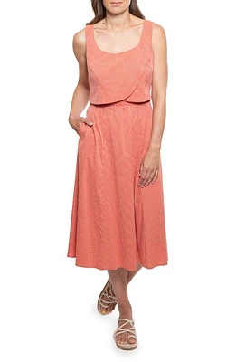 MADRI COLLECTION Crossover Nursing Dress at Nordstrom