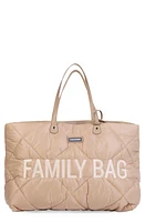 CHILDHOME Family Bag Large Quilted Diaper Bag in Puffer Beige at Nordstrom