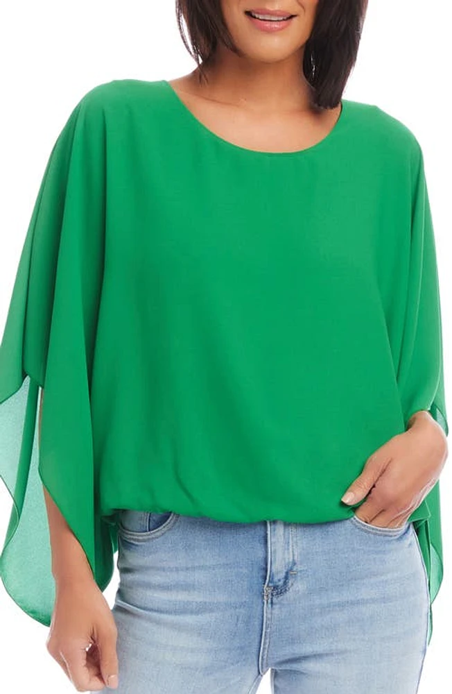 Karen Kane Blouson Top Grass at Nordstrom,