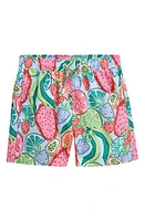 Boardies Kids' Ice & Slice Swim Trunks Pink/Green at Nordstrom,