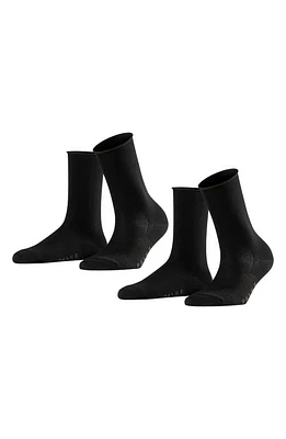 Falke Active Breeze 2-Pack Socks Black at Nordstrom,