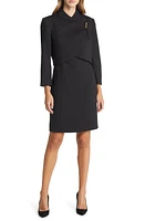 Tahari ASL Two Piece Crop Jacket & Sheath Dress at Nordstrom,