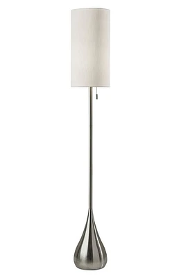 ADESSO LIGHTING Christina Floor Lamp in Brushed Steel at Nordstrom