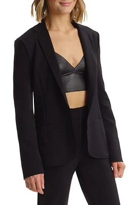 Commando CEO Scuba Knit Blazer Black at Nordstrom,