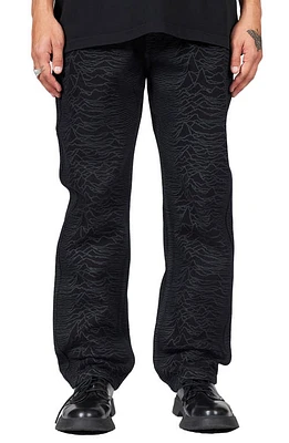 PLEASURES x Joy Division New Dawn Fades Straight Leg Jeans Black at Nordstrom,