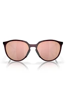 Oakley Sielo 57mm Round Sunglasses in Rose Gold at Nordstrom