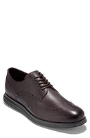 Cole Haan Original Grand Wingtip Derby Dark Chocolate/Charcoal at Nordstrom,