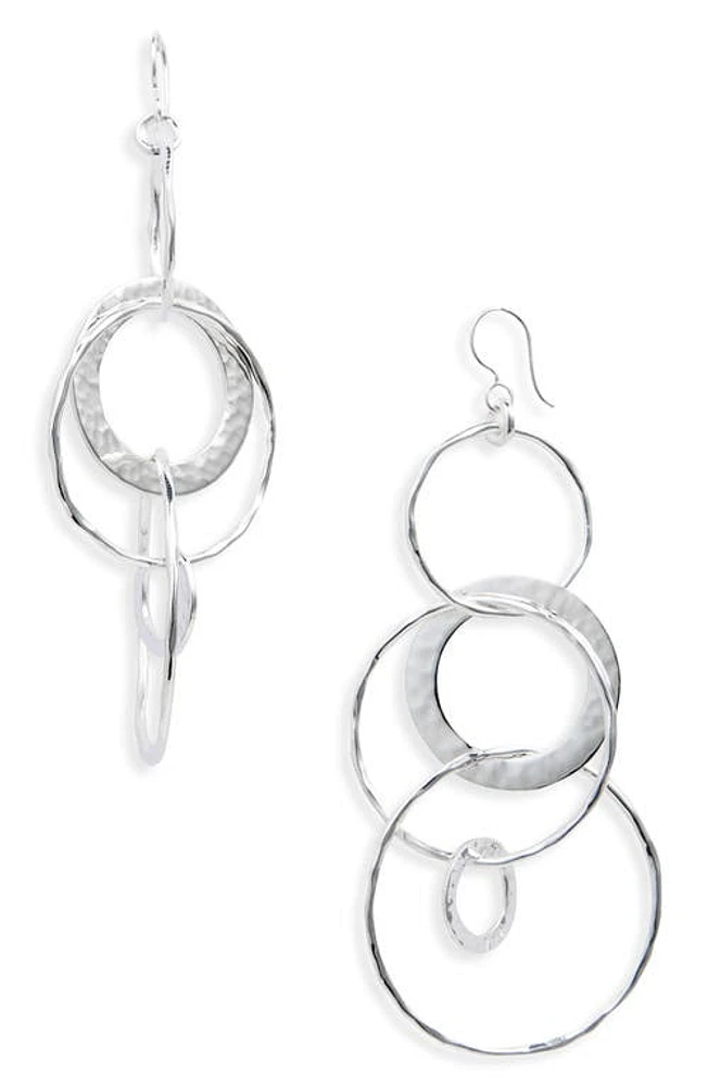 Ippolita Classico Large Link Drop Earrings in Silver at Nordstrom