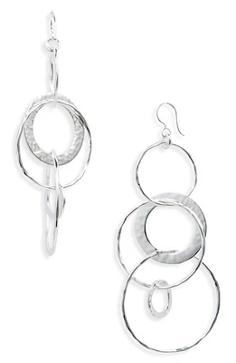 Ippolita Classico Large Link Drop Earrings in Silver at Nordstrom