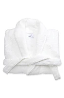 Matouk Cairo Terry Robe in White/White at Nordstrom