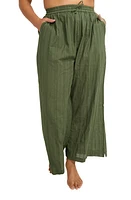 Artesands Grainger Cotton Cover-Up Pants Olive at Nordstrom, Us