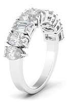 HauteCarat Multicut Lab Created Diamond Eternity Ring in 2.22 Gold at Nordstrom