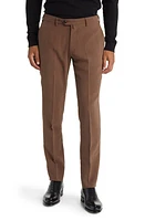 Emporio Armani Flat Front Trousers in at Nordstrom