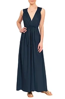 Everyday Ritual Margot Cotton Nightgown Inky Blue at Nordstrom,