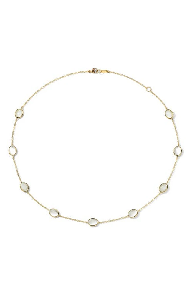 Ippolita Rock Candy Confetti Necklace in Gold at Nordstrom, Size 18