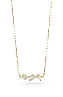 Dana Rebecca Designs Alexa Jordyn Diamond Pendant Necklace in Yellow Gold at Nordstrom, Size 18