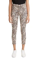 JEN7 by 7 For All Mankind Ankle Skinny Jeans in Painterly Leopard at Nordstrom, Size 4