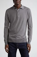 John Smedley Bradwell Cotton Sweater Cobble Grey at Nordstrom,