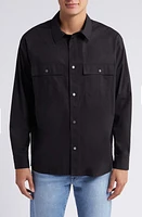 FRAME Military Button-Up Overshirt at Nordstrom,