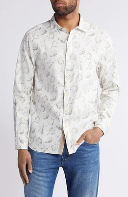 Tommy Bahama Barbados Breeze Magnolia Bloom Stretch Button-Up Shirt Continental at Nordstrom,