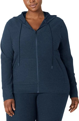 Beyond Yoga Space Dye Everyday Hoodie Nocturnal Navy at Nordstrom,