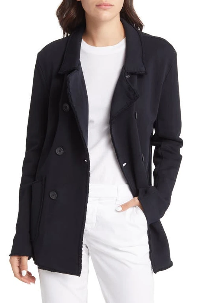 Frank & Eileen Double Breasted Cotton Peacoat British Royal Navy at Nordstrom,