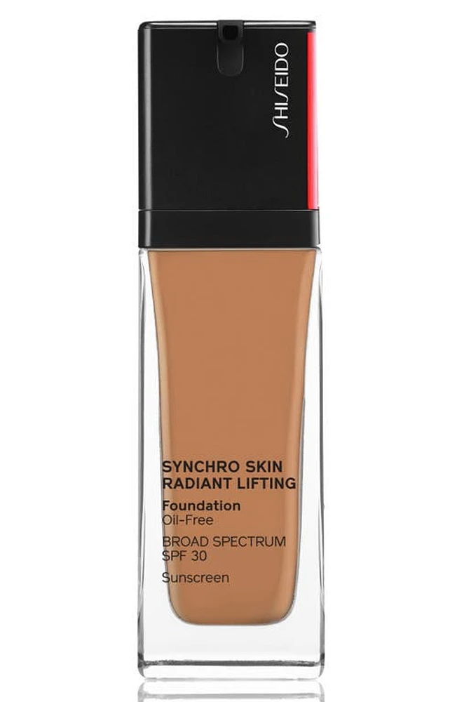 Shiseido Synchro Skin Radiant Lifting Foundation SPF 30 in 410 Sunstone at Nordstrom