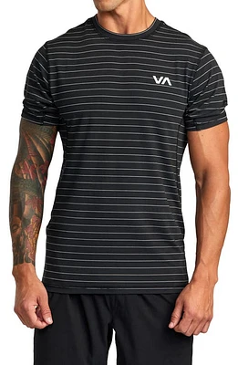 RVCA Sport Vent Stripe Performance Graphic T-Shirt at Nordstrom,