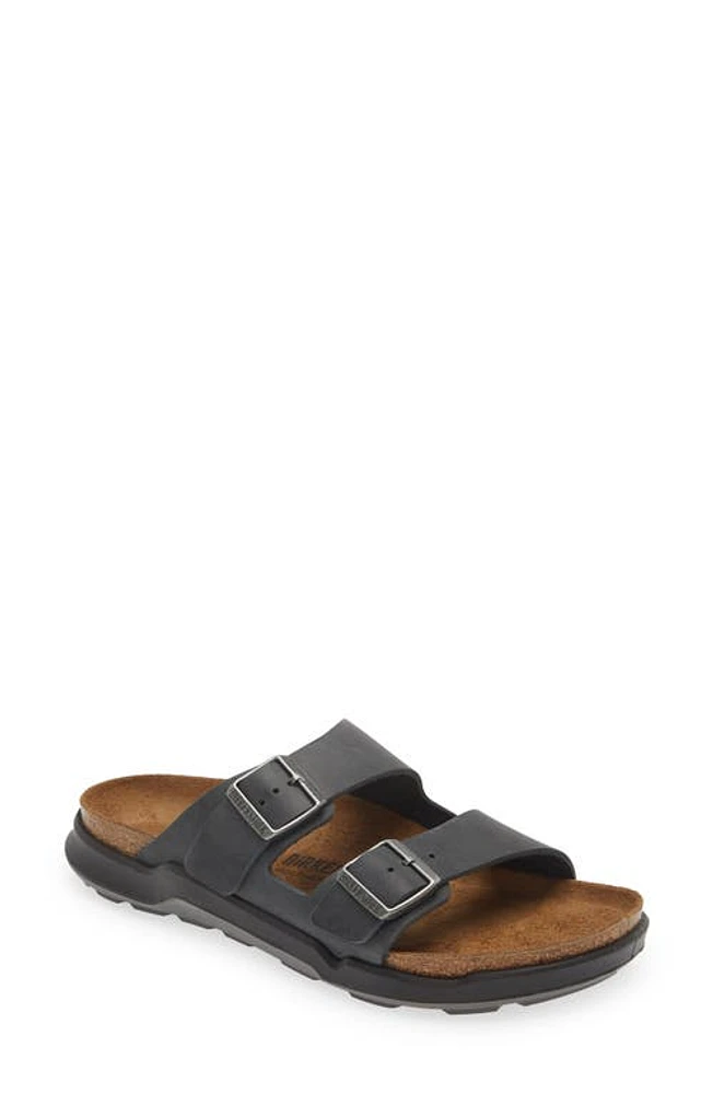 Birkenstock Arizona Slide Sandal Black at Nordstrom,