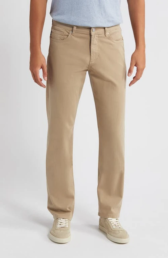 DL1961 Russell Slim Straight Leg Jeans Soft Beige at Nordstrom, X