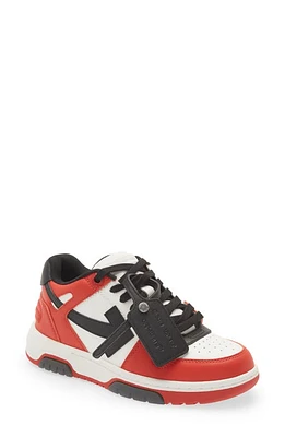 Off-White Out of Office Sneaker Red Black at Nordstrom,